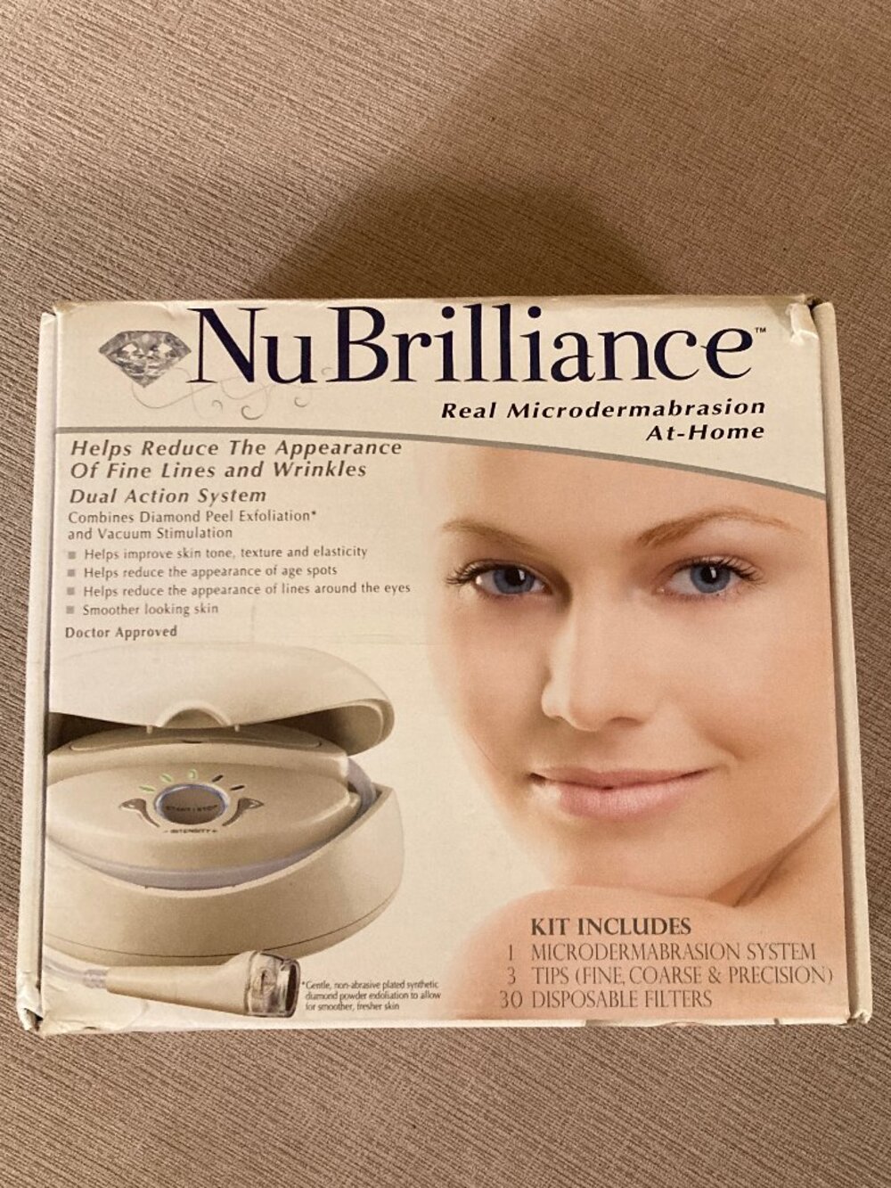 Nu Brilliance Real Microdermabrasion At Home Kit